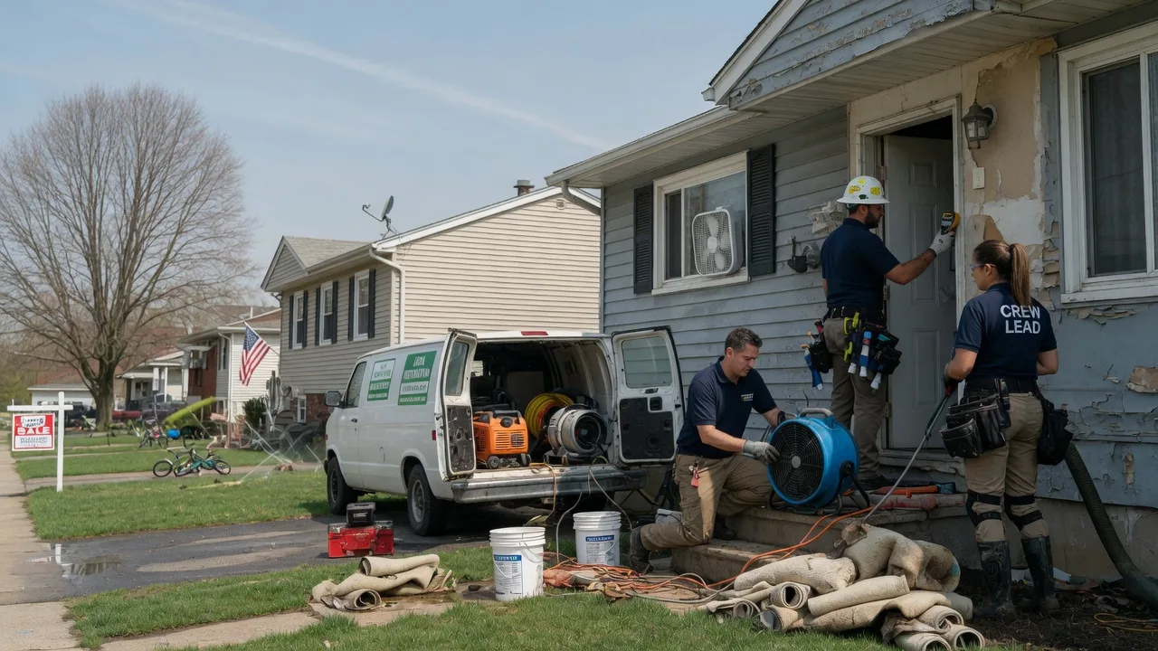 Flood Cleanup in Laingsburg, MI near me