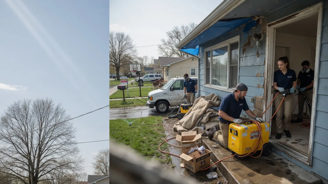 Basement Flood Cleanup in Laingsburg, MI near me